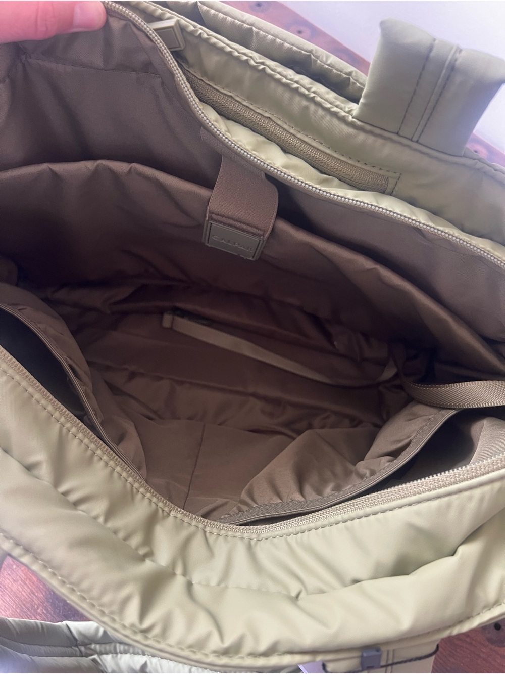 NWT - Calpak - Luka Expandable Laptop Tote - Picture 6 of 7